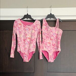 Cat & Jack Girls Leotard Bundle of 2 Size Small 6/6X NEW